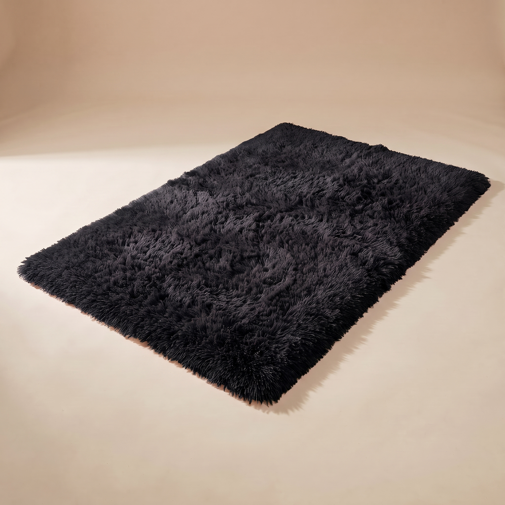 Tapis Nuage Noir - vue produit sur fond neutre